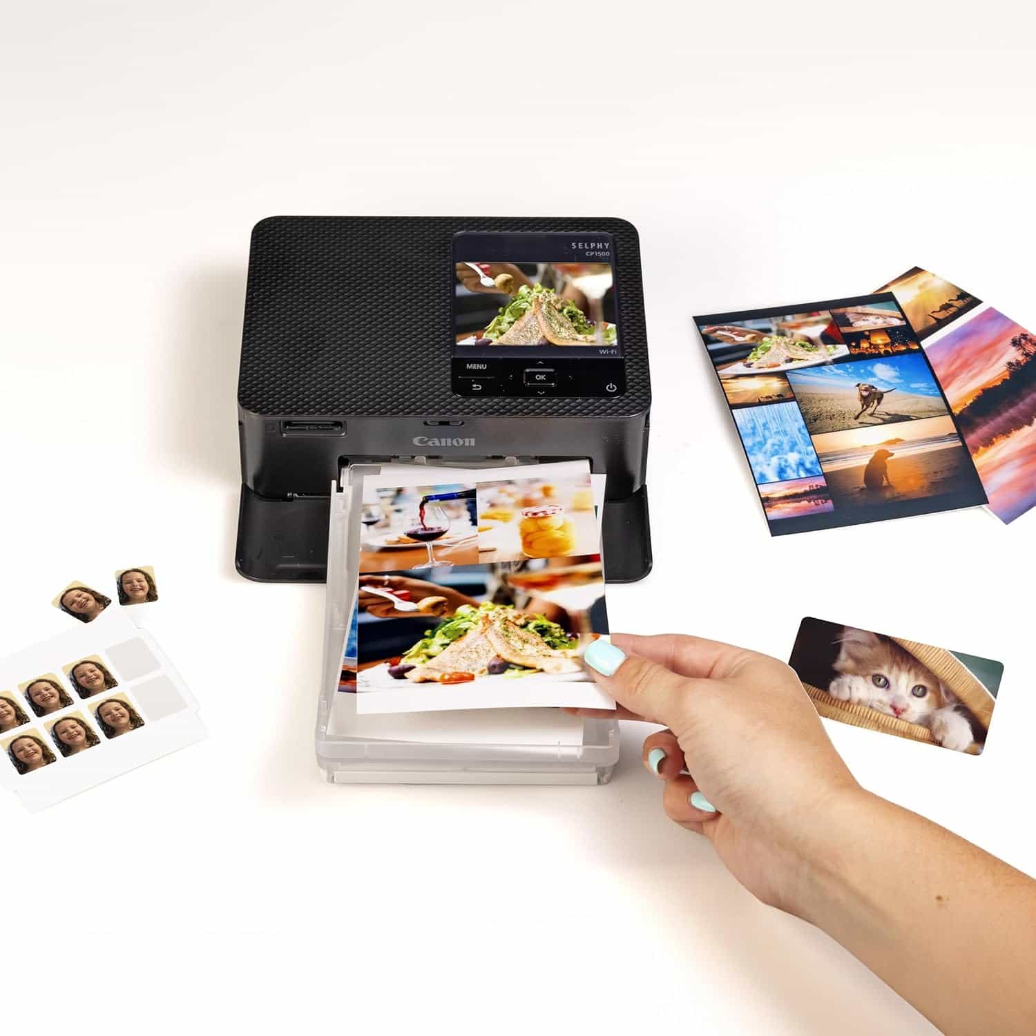 Canon SELPHY CP1500 Compact Portable Photo Printer 5