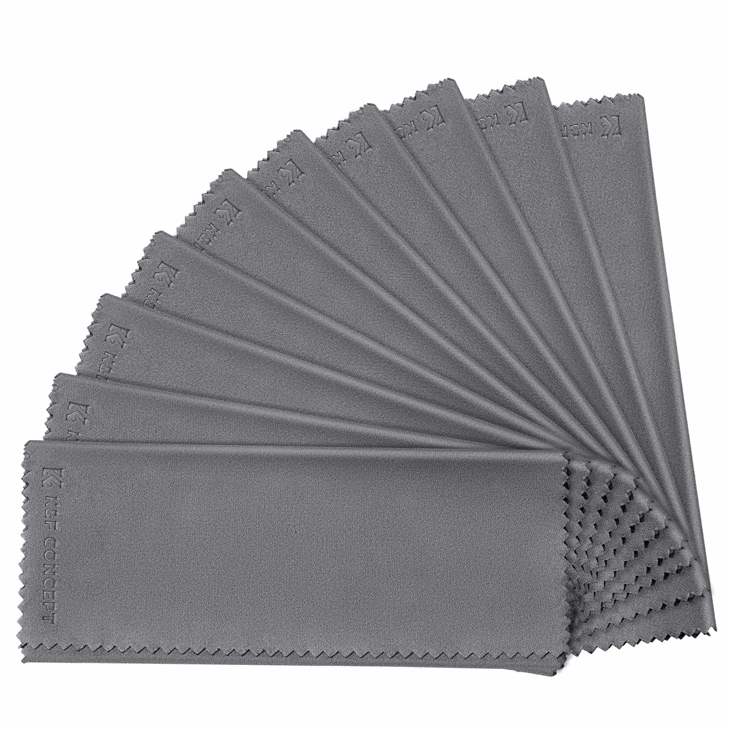 K&F Concept 10 Packs of Needle One Gray Cleaning Cloth 150*180mm 9