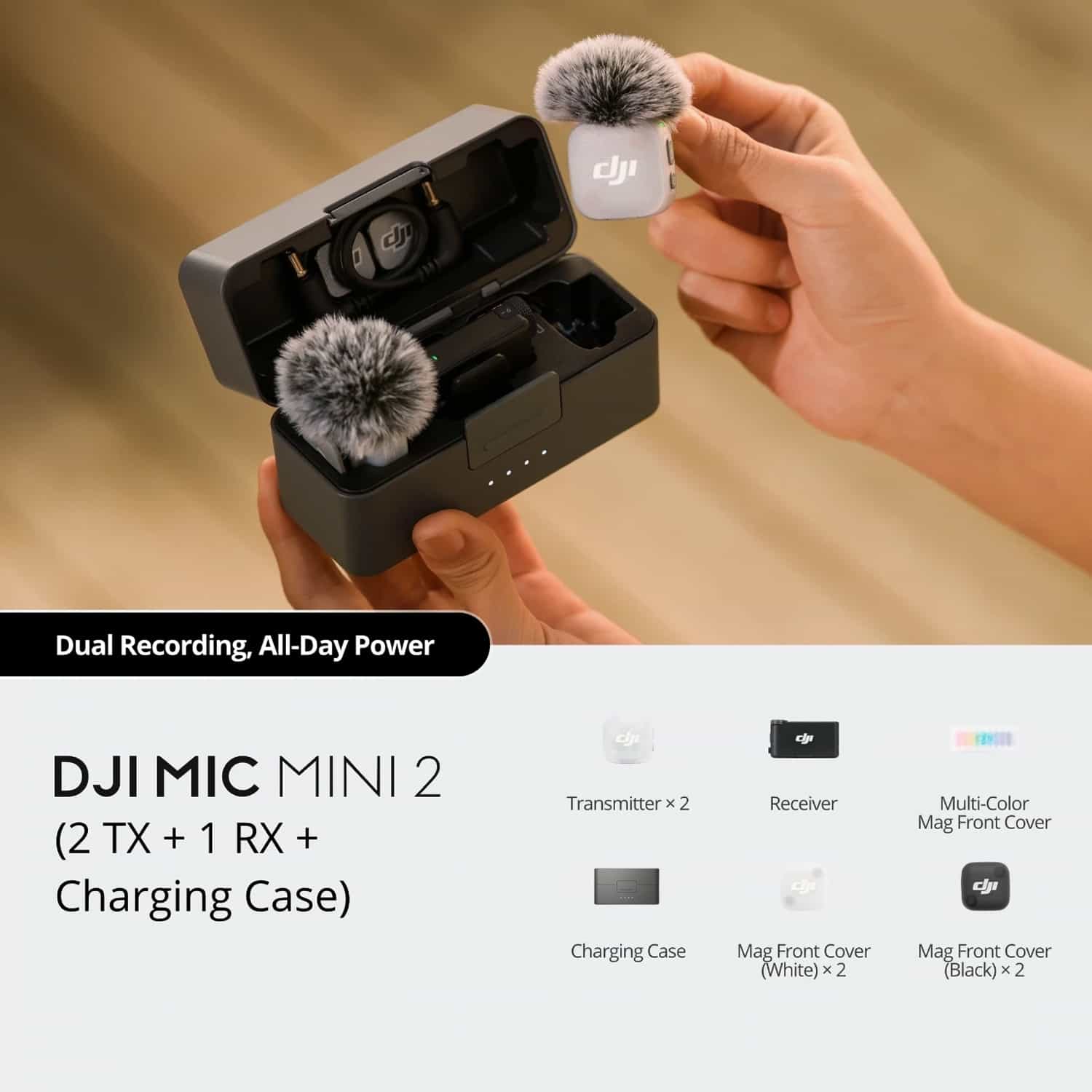 DJI Mic Mini 2 (2TX + 1 RX + CC) 2