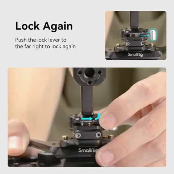 Smallrig (4175) NATO Snap-lock Top Handle 3
