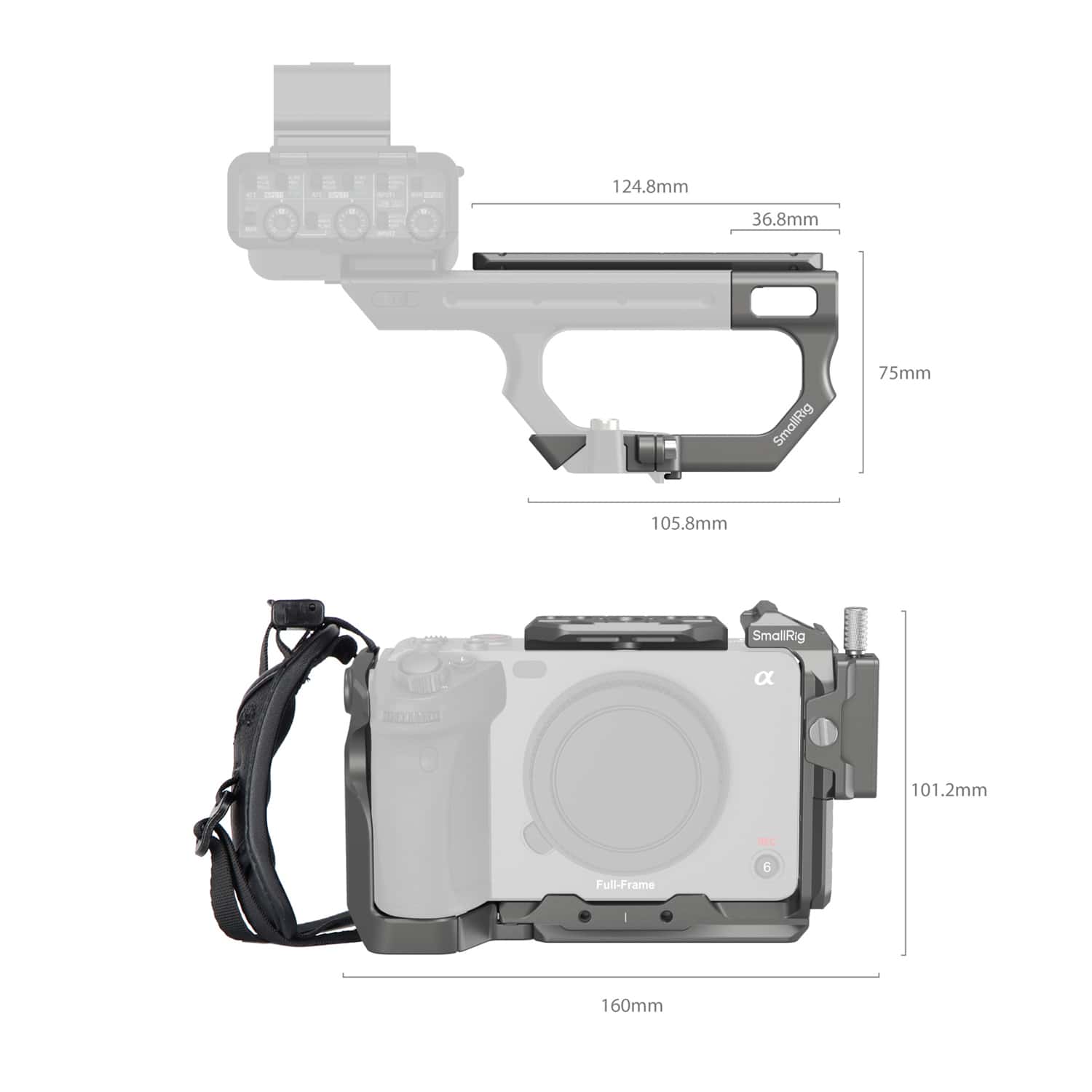 Smallrig (4771) HawkLock Quick Release Advanced Cage Kit for Sony FX3 / FX30 view 2