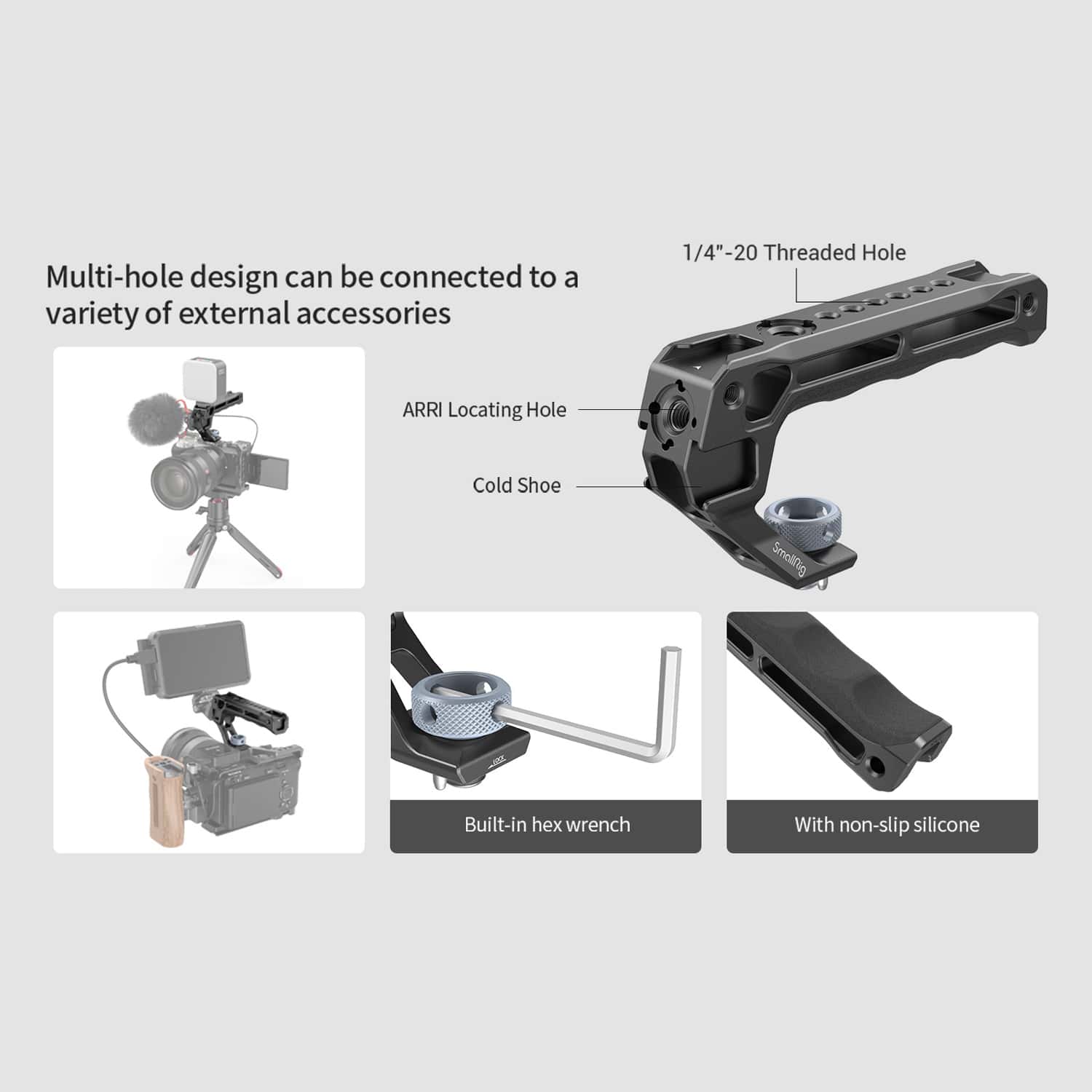 Smallrig (3765) ARRI Locating Top Handle (Lite) view 5