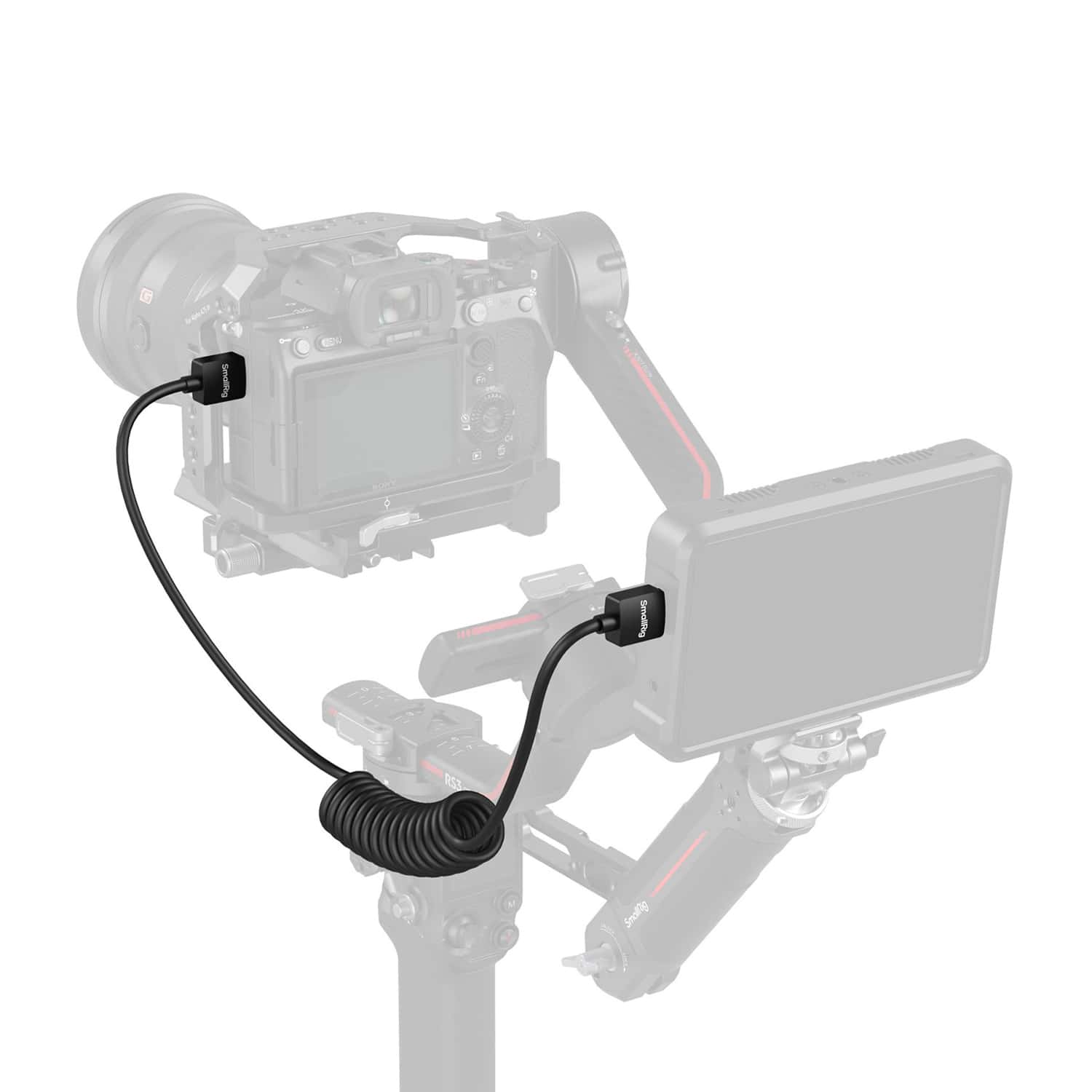Smallrig (4963) Coiled HDMI Data Cable (A to A) view 5
