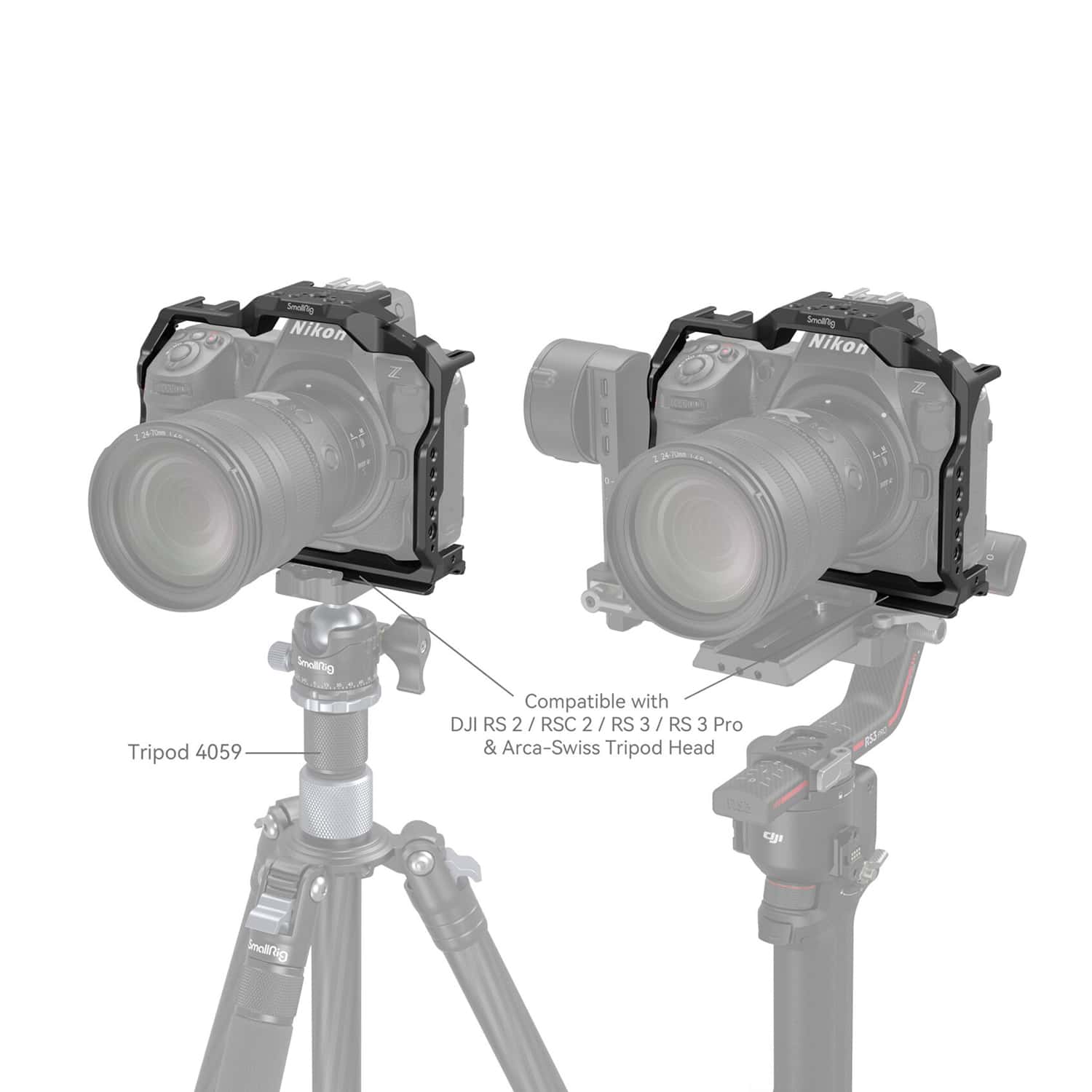 Smallrig (3940) Cage for Nikon Z 8 view 5