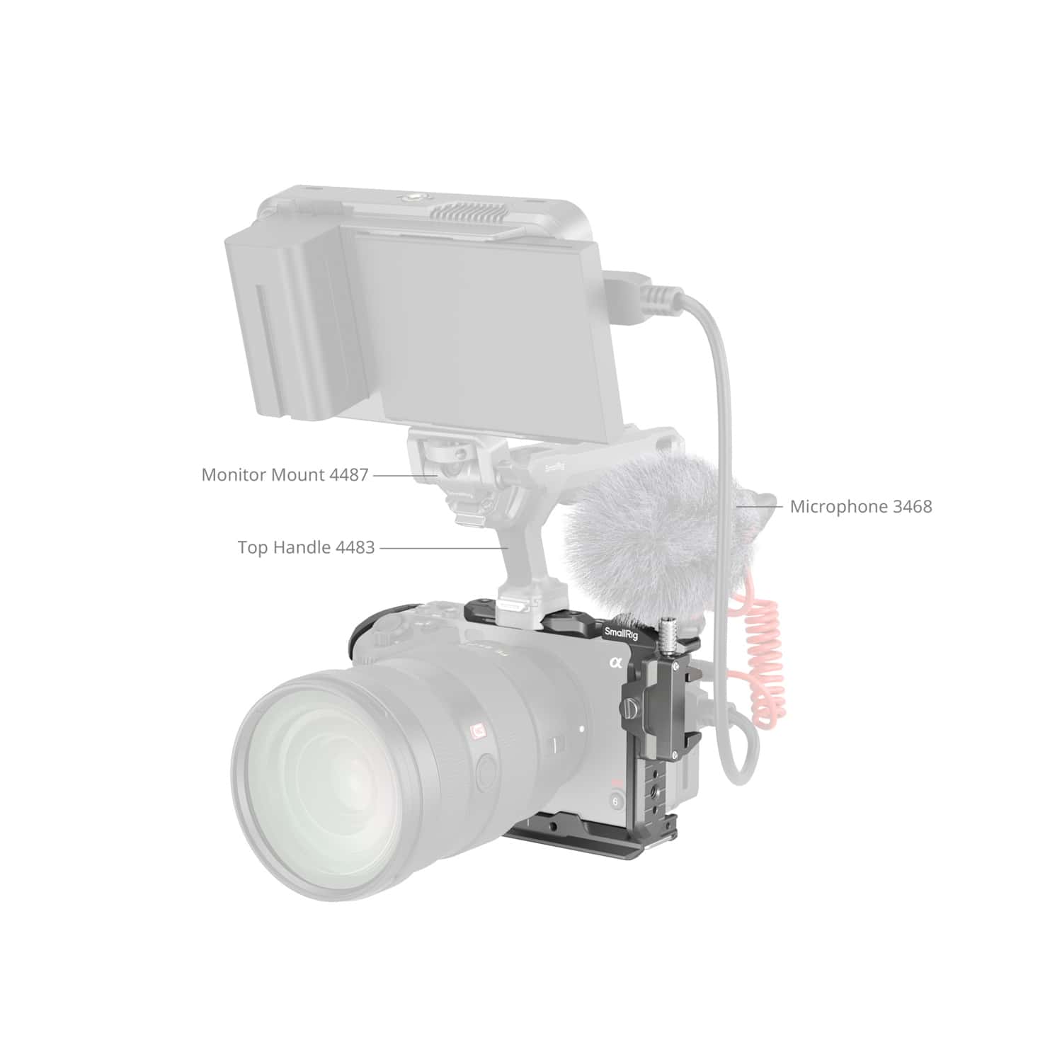 Smallrig (4770) HawkLock Quick Release Cage Kit for Sony FX3 / FX30 view 3