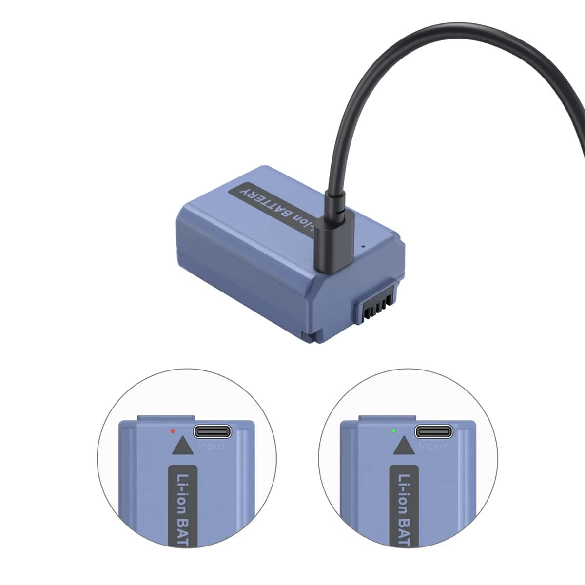 Smallrig (4330) Sony NP-FW50 USB-C Rechargeable Camera Battery view 5