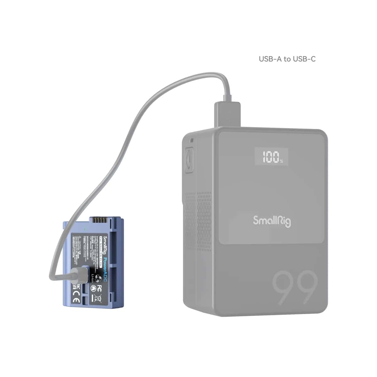 Smallrig (4332) Nikon EN-EL15C USB-C Rechargeable Camera Battery view 5