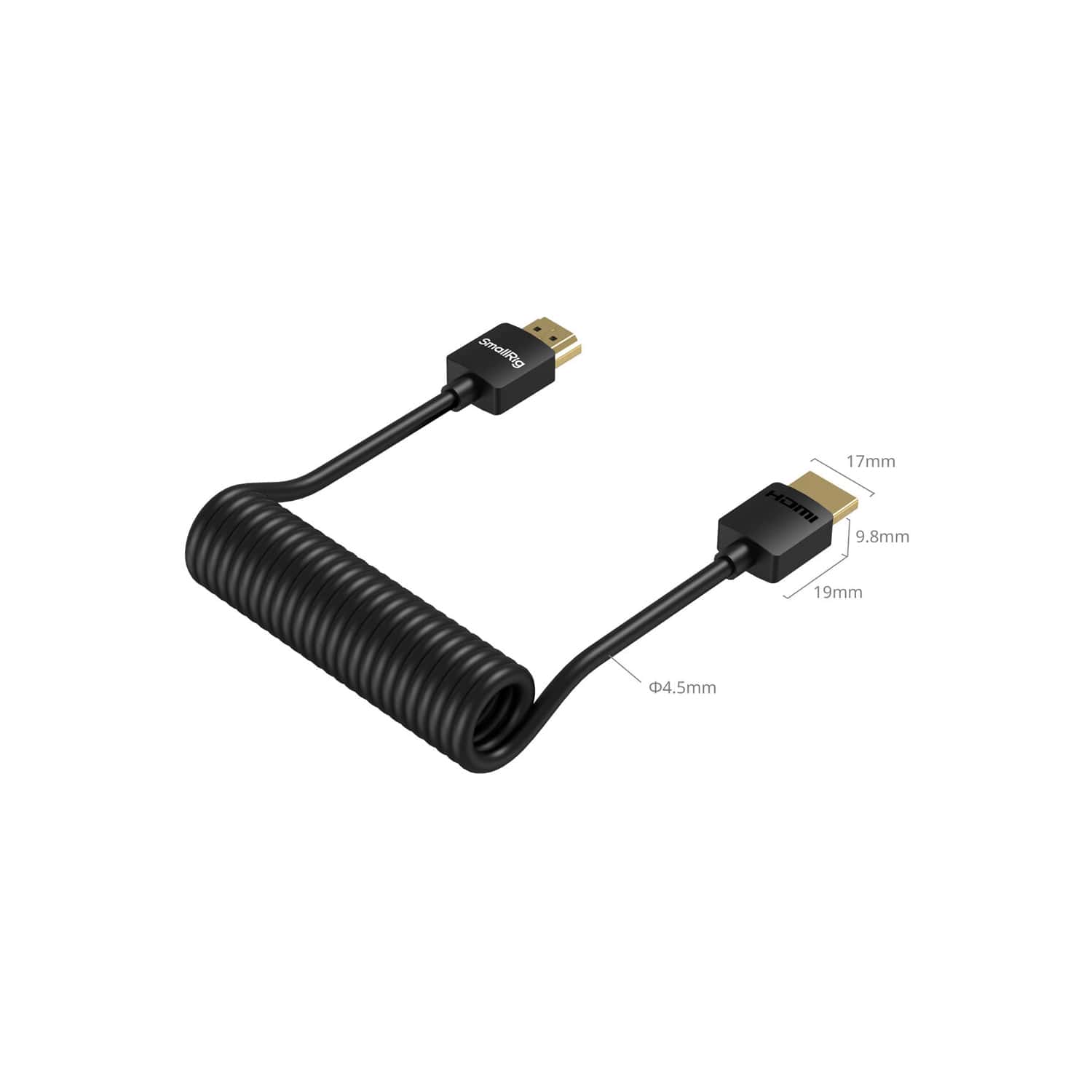 Smallrig (4963) Coiled HDMI Data Cable (A to A) view 6