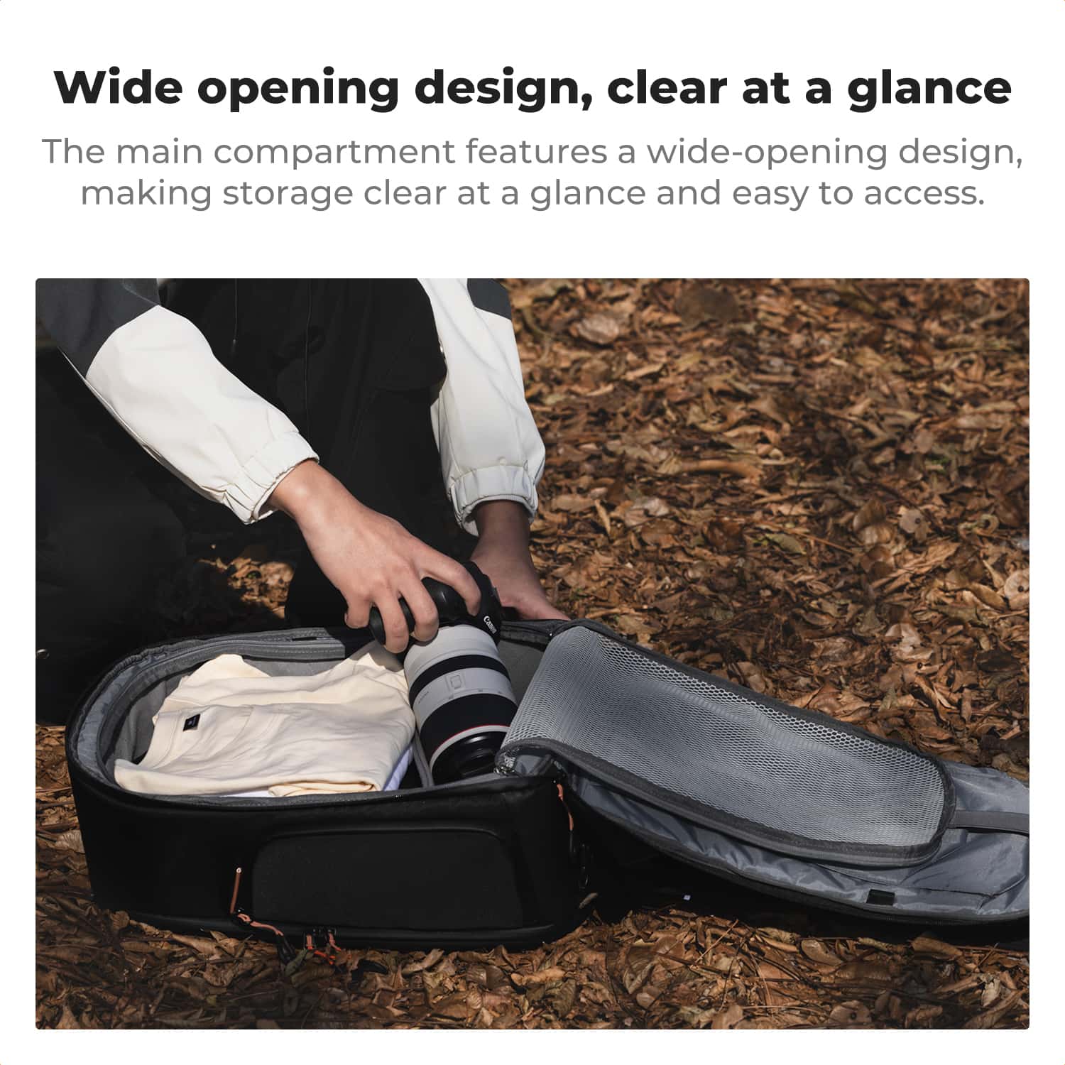 K&F Concept (KF13.210) Nature Wander 25L Camera Backpack view 6