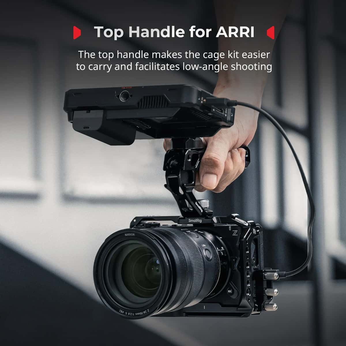 Smallrig (5468) Advance Cage Kit for Nikon ZR with Top and Side Handles view 6