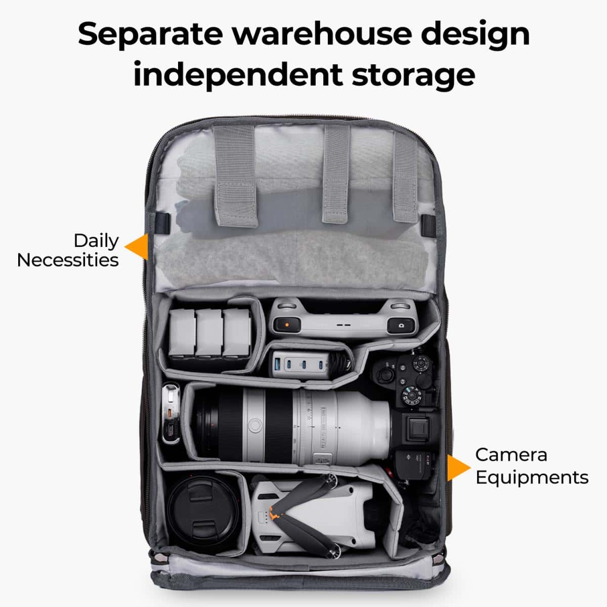 K&F Concept 25L Beta Camera Backpack (KF13.087AV6) view 3