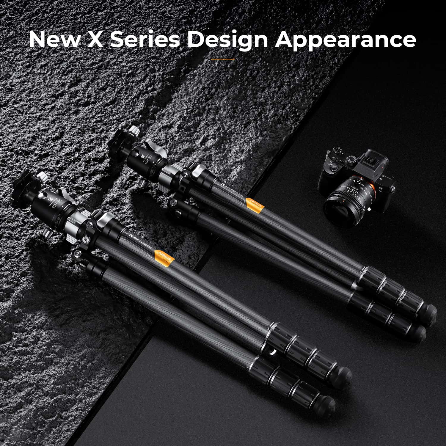 K&F Concept (KF09.116) X Series Carbon Fiber Tripod view 3