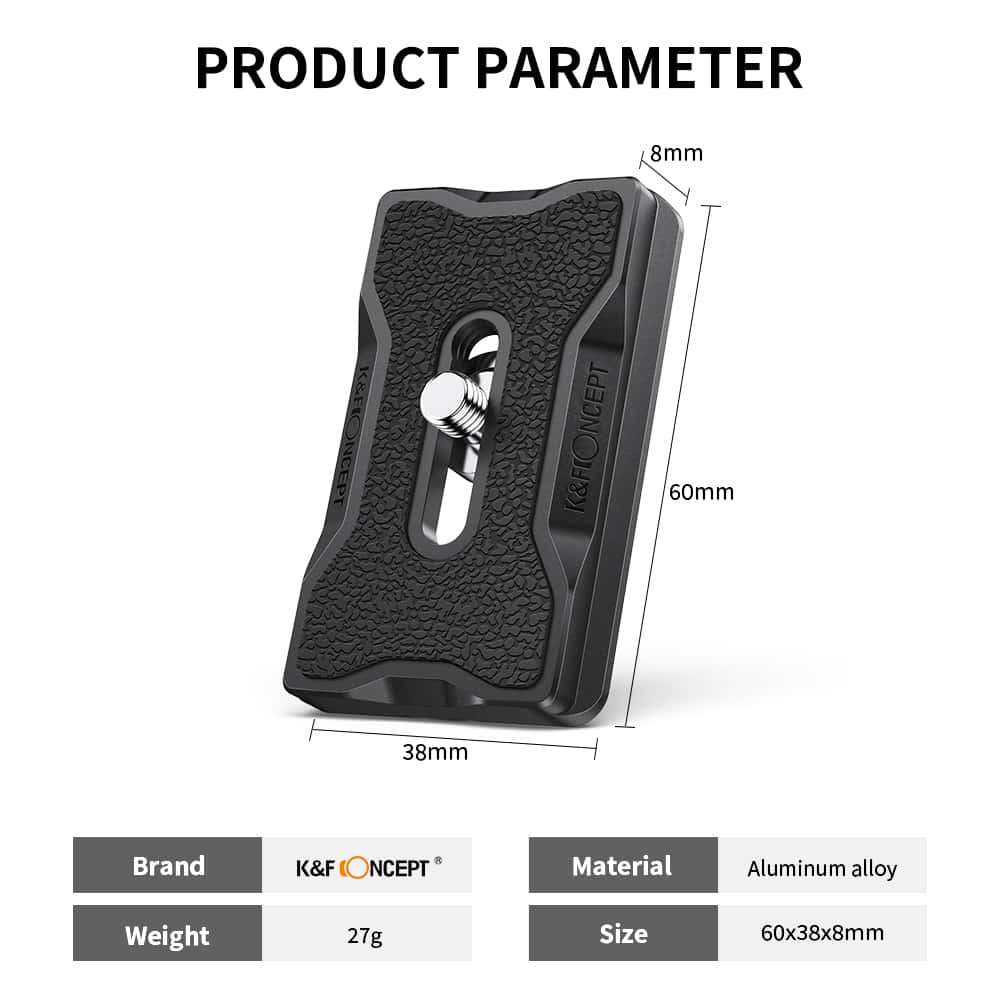 K&F Concept (KF31.031) Tripod Baseplate view 3