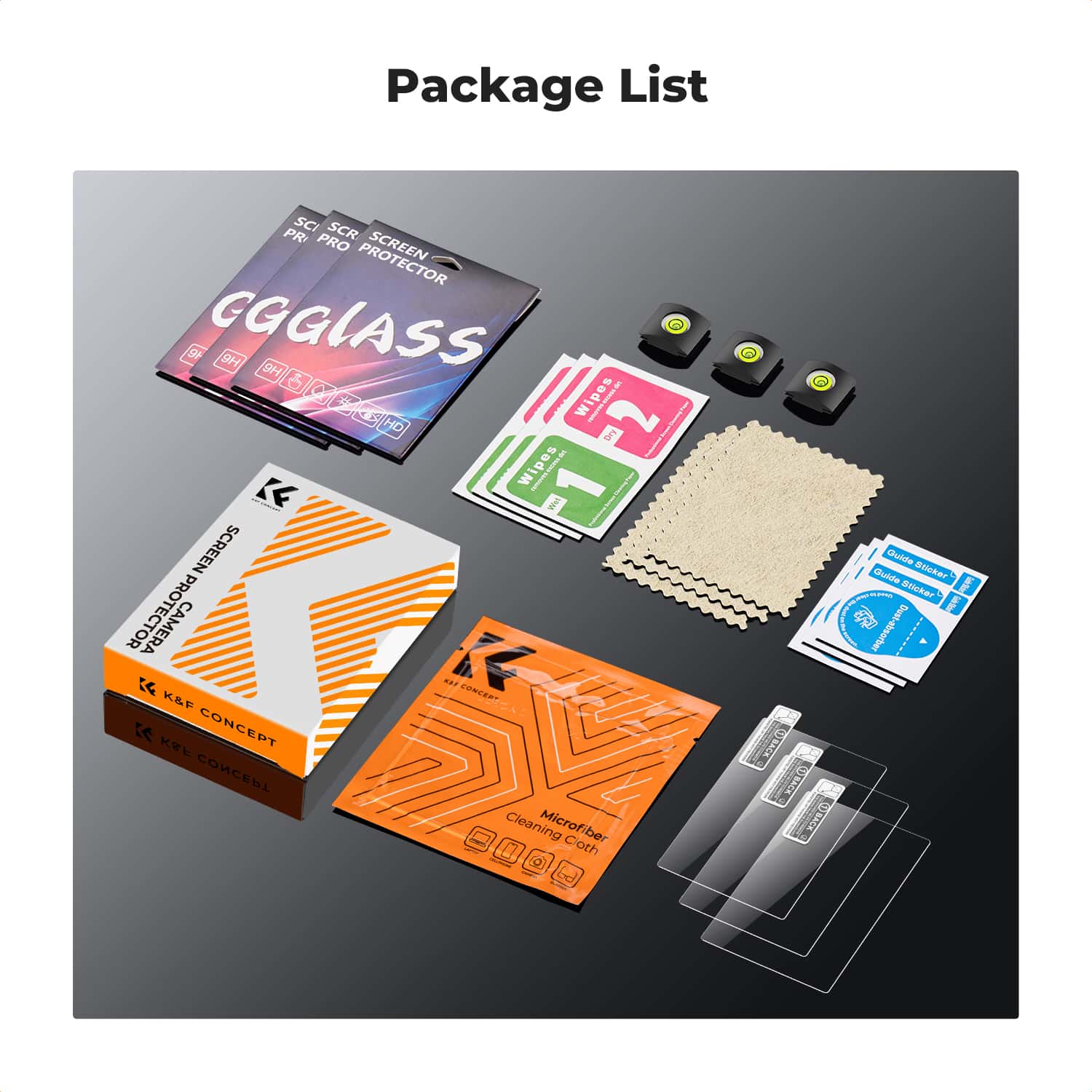 K&F Concept (SKU.2199) Screen Protector for Sony A6600, A6100, A6400, A6300, A6000, A5000, NEX 7, NEX 6, NEX 6L, NEX 5, NEX 3N view 4