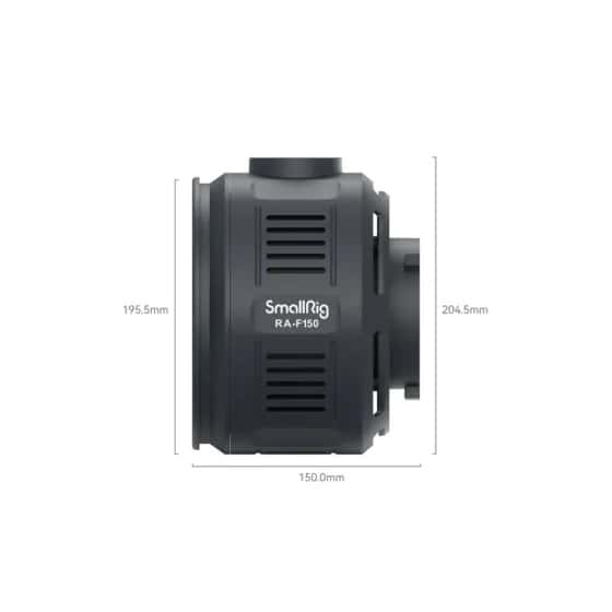 Smallrig (4246) RA-F150 Fresnel Lens - Triple Cooling System, 10 Spot to 40 Flood Beam Angle view 6