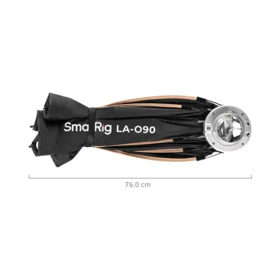 Smallrig (4633) LA-O90 Octagonal Softbox - Fabric Grid, Removeable Diffusers, Wide Compatibility view 5