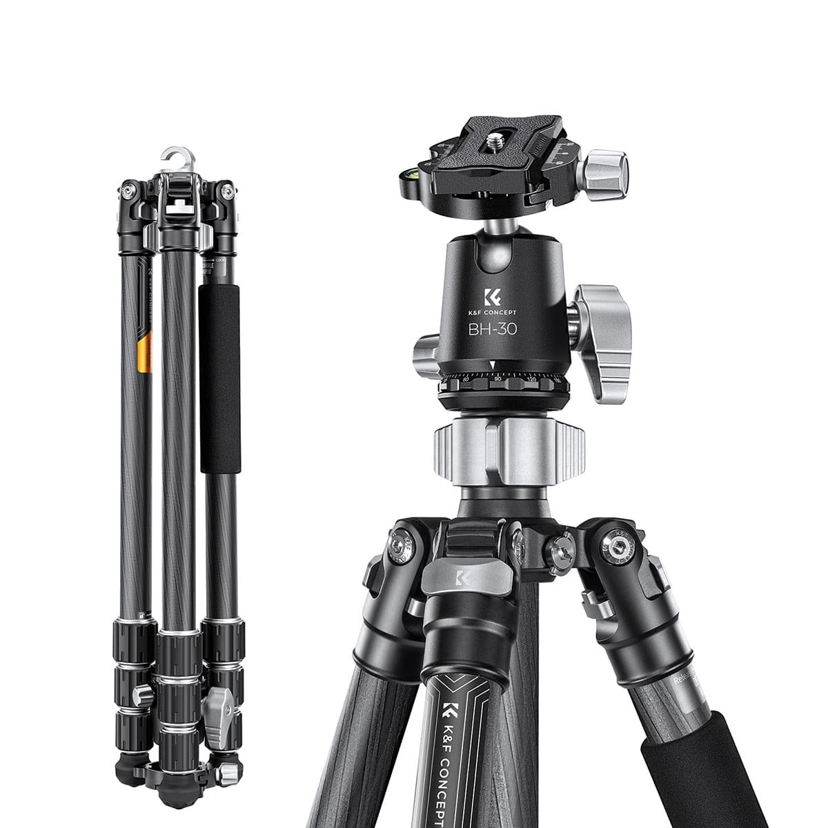 K&F Concept (KF09.116) X Series Carbon Fiber Tripod