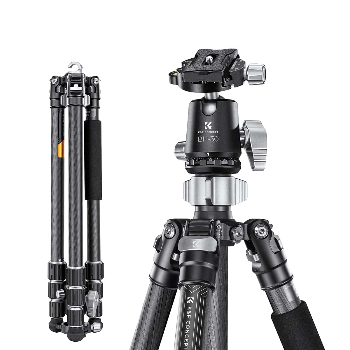 K&F Concept (KF09.116) X Series Carbon Fiber Tripod