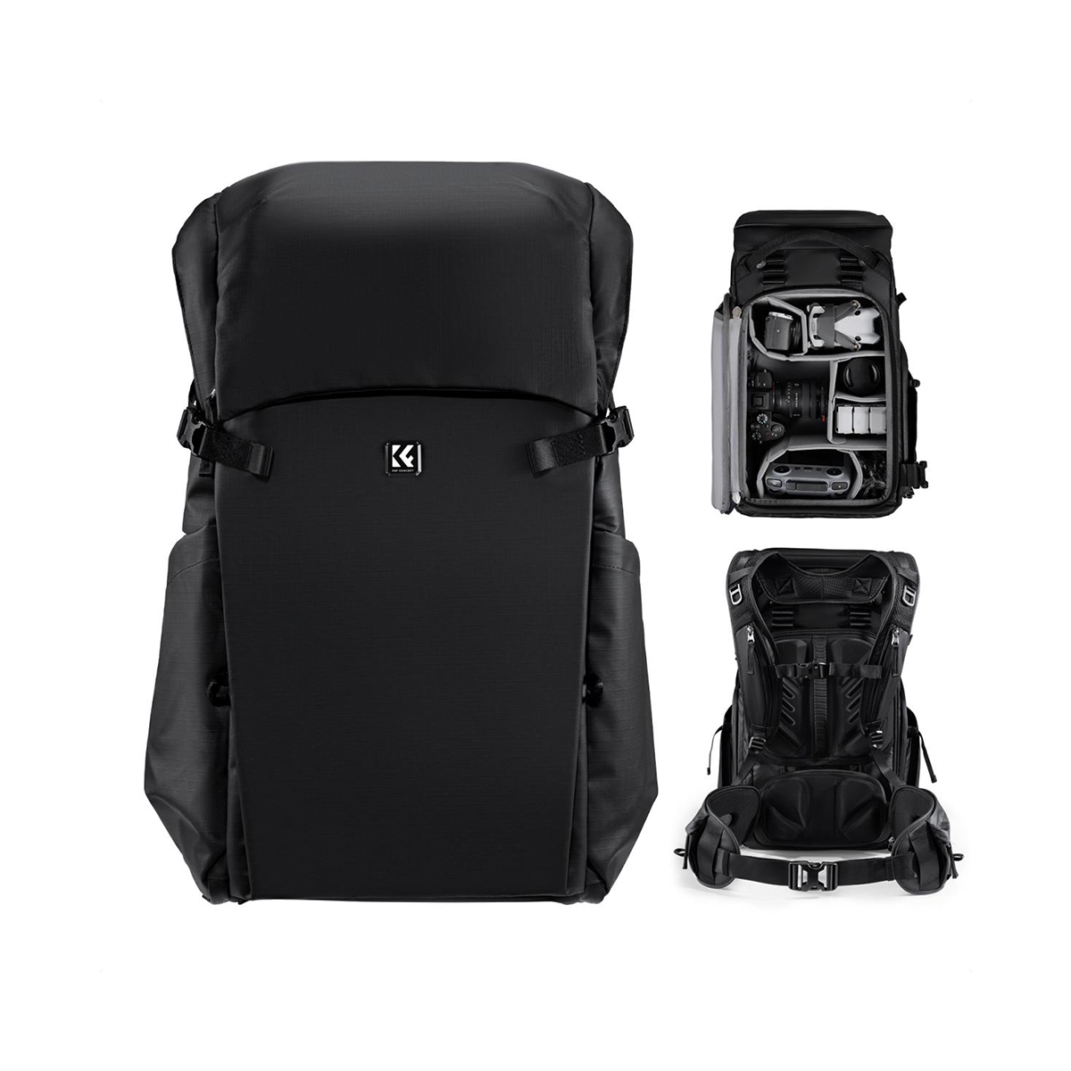 K&F Concept 30L Outdoor Adventure Camera Backpack