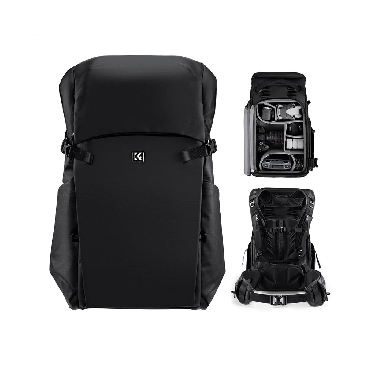 K&F Concept 30L Outdoor Adventure Camera Backpack (KF13.206V1) 1