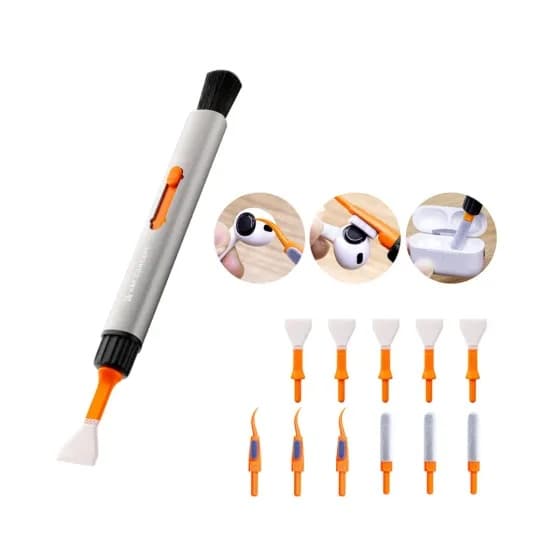 K&f Concept Cleaning Pen Set (Cleaning pen + 6 x Cleaning Stick + 3 x Flocked Sponge + 3 x Rejector) - SKU.1975 - Cleaner