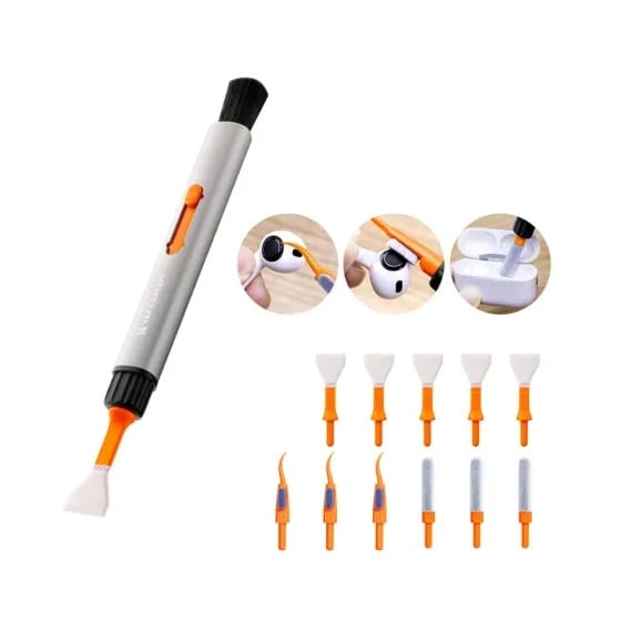 K&f Concept Cleaning Pen Set (Cleaning pen + 6 x Cleaning Stick + 3 x Flocked Sponge + 3 x Rejector) - SKU.1975 - Cleaner 1