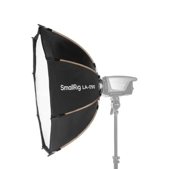 Smallrig (4633) LA-O90 Octagonal Softbox - Fabric Grid, Removeable Diffusers, Wide Compatibility